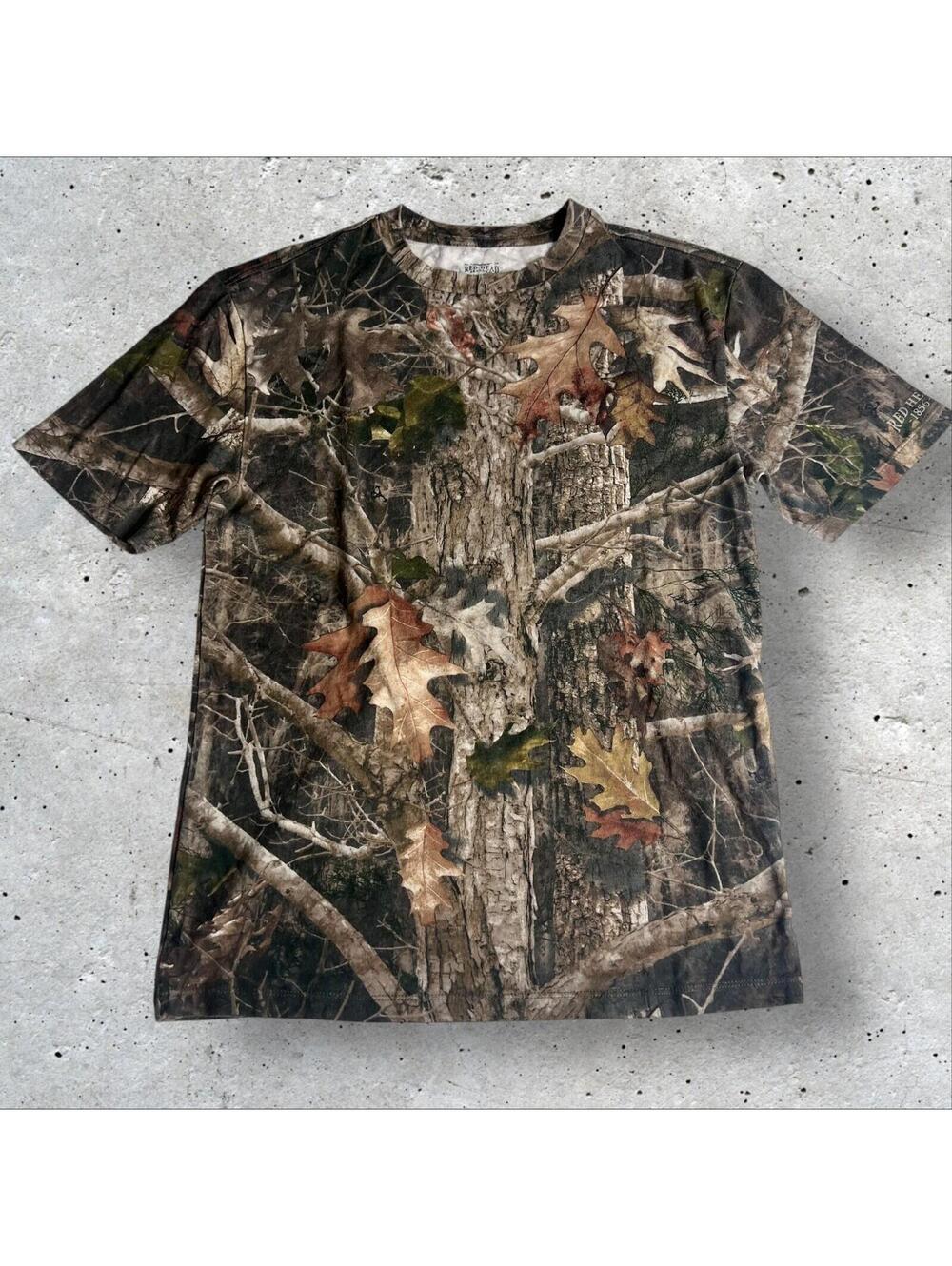 Redhead Camo Hunting Shirt Youth Brown Camouflage Size S/P